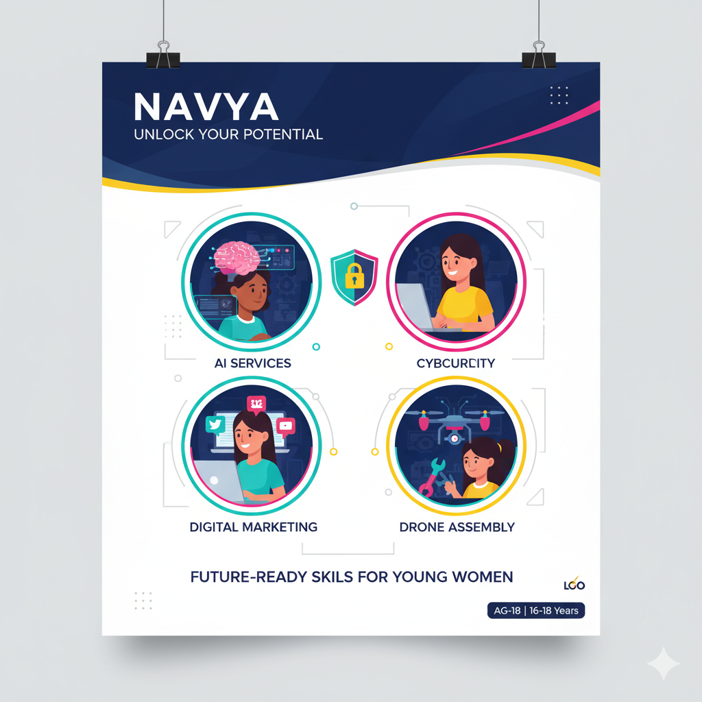 NAVYA: किशोरियों को व्यावसायिक प्रशिक्षण