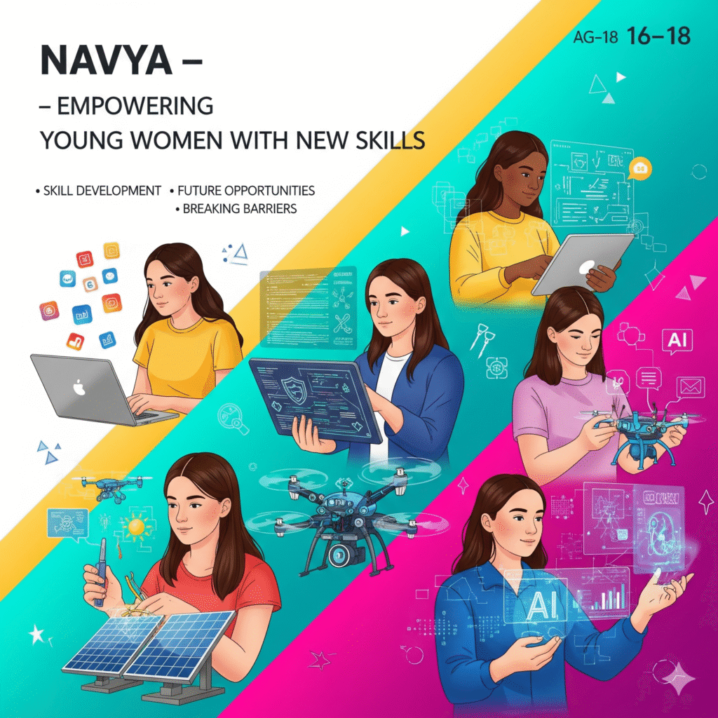 NAVYA: किशोरियों को व्यावसायिक प्रशिक्षण